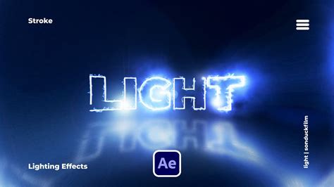 Create A Light Energy Stroke Effect In After Effects YouTube