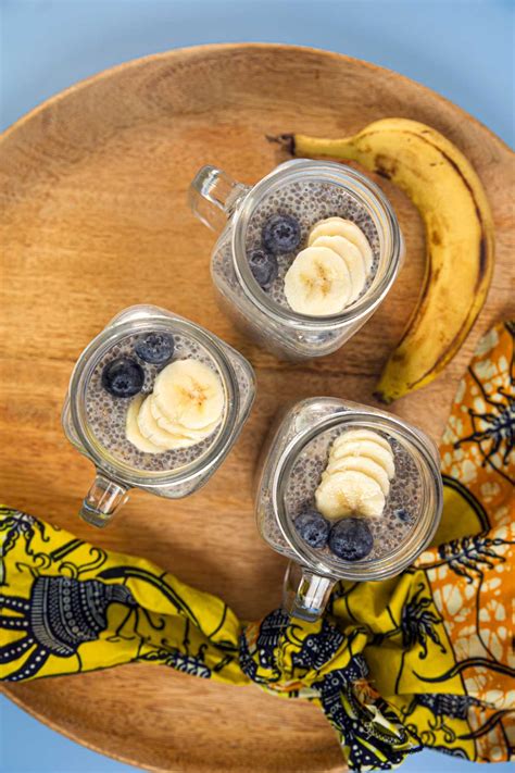 Banana Chia Seed Pudding Keesha S Kitchen