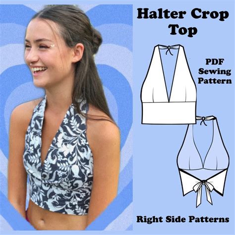 Vintage Halter Top Pattern