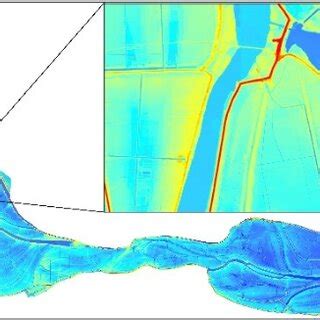 Example Of High Resolution Digital Elevation Model Dem Data