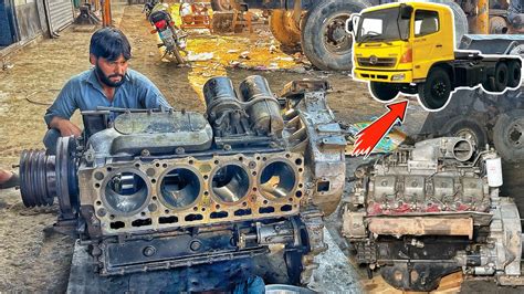 Reviving A 8 Cylinder Hino Truck Diesel Engine Expert Tips For Repairing Your Hino Truck