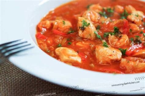 Chicken And Prawn In Creole Sauce Recipe With Pictures