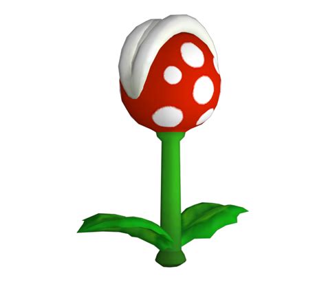 Wii New Super Mario Bros Wii Piranha Plant The Models Resource