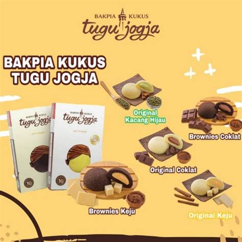 Jual Bakpia Kukus Tugu Jogja Original Oleh2 Khas Jogja Shopee Indonesia