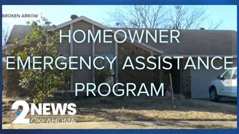 Broken Arrow Homeowner Emergency Repair Assistance Program YouTube