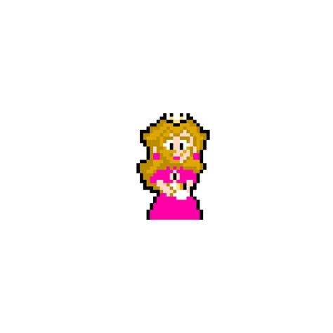 Editing princess peach (super mario world) - Free online pixel art ...