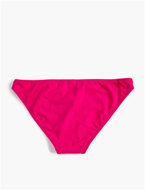 Pembe Kad N Basic Bikini Alt Normal Bel Sak Bm Koton