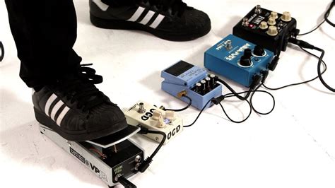 How To Understand Guitar Pedal Order Guitar Pedals Youtube