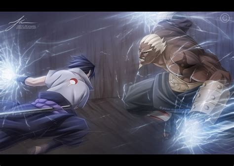 Sasuke Vs Raikage By ~jinbae Sasuke Vs Sasuke Anime