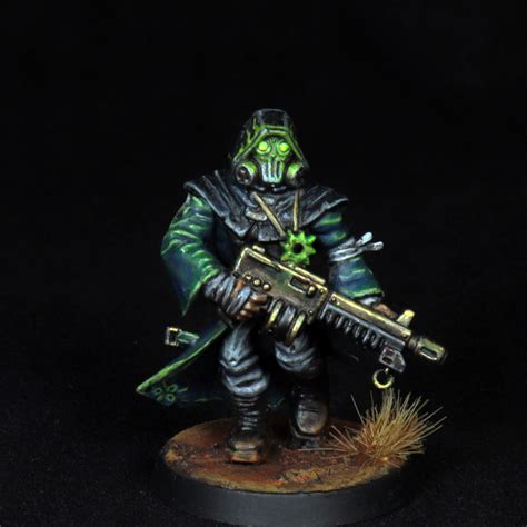 Pro Paint Chaos Cultist Miniature Paint Nurgle Cultist Miniature