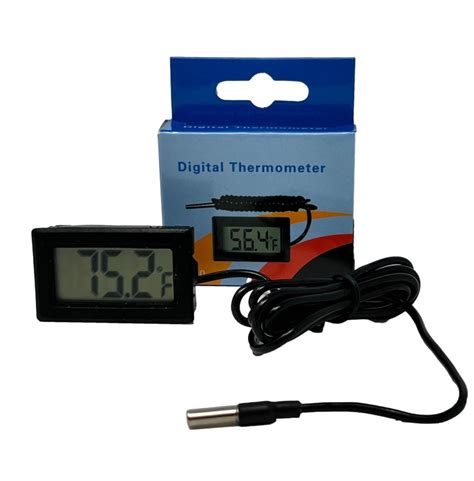 mini digital thermometer   temperature probe