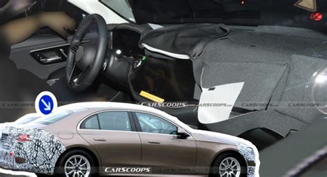 2024 Mercedes E Class Prototype Photographed Inside And Out Carscoops