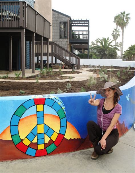 Meet The Artist Behind The Sunset Cliffs Mural At The Hippie House”