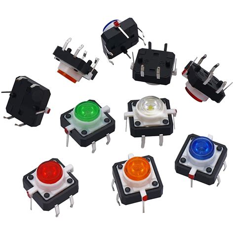 TWTADE 260pcs Micro Momentary Tact Switch Tactile Push Button Switch 26