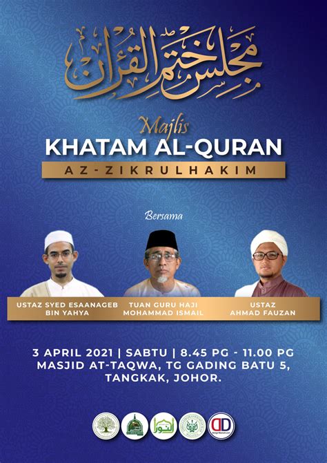 Majlis Khatam Al Quran Sk Sungai Puteri Riset