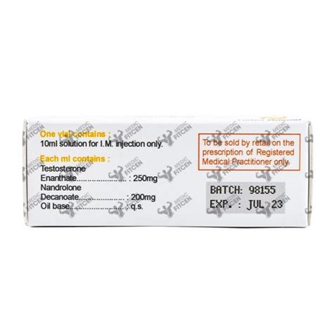 DECATEST Decadurabolin Y Testo Enantato 10 Ml Vial FORTEX PHARMA