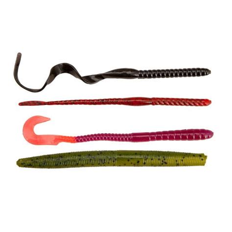 Yum Plastic Worm Fishing Soft Bait Assortment Walmart