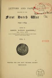 Letters And Papers Relating To The First Dutch War