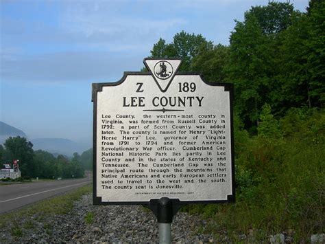 Lee County Virginia Historic Marker Flickr Photo Sharing