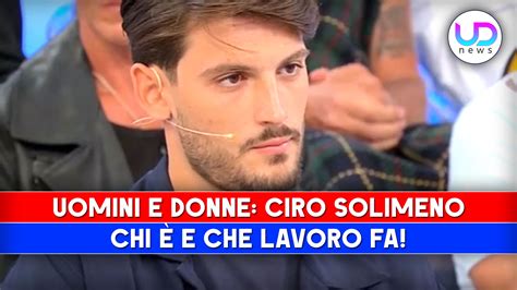 Uomini E Donne Ciro Solimeno Chi E E Che Lavoro Fa