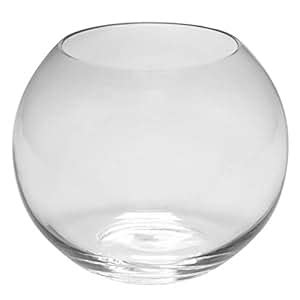 Glasvase GLOBE Glas Vase Tischvase Blumenvase rund Ø 25 cm Amazon de