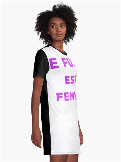 Le Futur Est Femme Female Empowerment Women Pink Ombre T Shirts