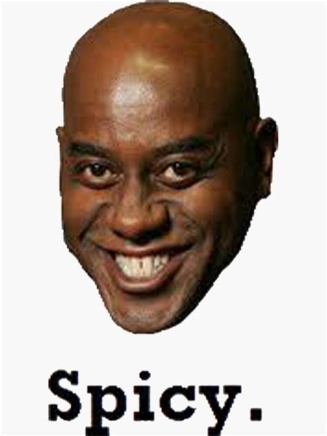 Ainsley Harriott Spicy Sticker By Dcgorganic Redbubble