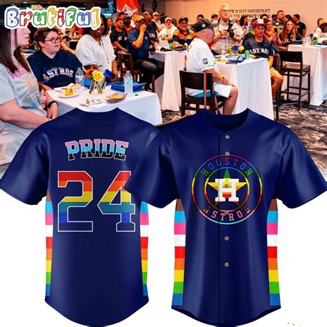 Houston Astros Special Pride Night 2024 Baseball Jersey