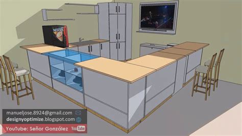 Diseño de Muebles en SketchUp Fotorrealismo YouTube