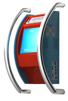 Wall Mounted Self Service Check In Touchscreen Kiosk J Wall