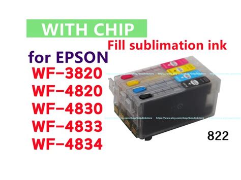 Pk Empty Refillable Ink Cartridge For Workforce Pro Wf Wf Wf