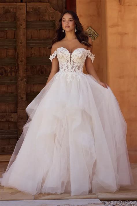 Wedding Dresses By Sophia Tolli Mon Cheri Ballgown A Line And