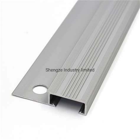 Decorative Corner Aluminum Tile Edge Curved Trim For Wall Listello