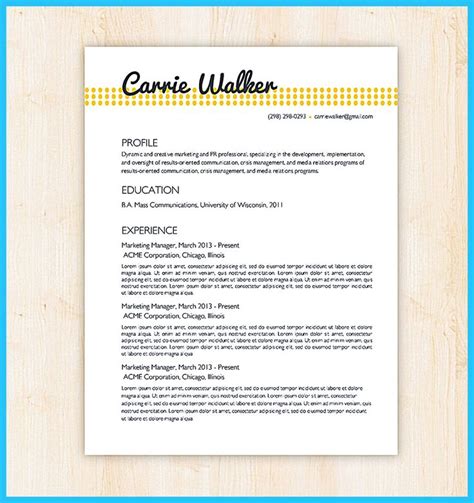 Flawless Cake Decorator Resume To Guide You To Your Best Job Clean