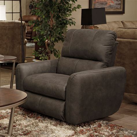 Dorian Power Wall Hugger Recliner Charcoal Catnapper Furniture Cart