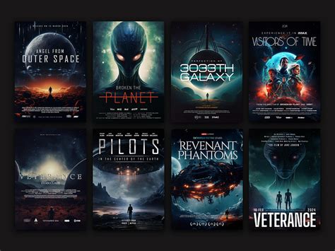 Science Fiction Movie Posters by parisa on Dribbble