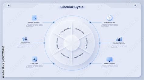 Modern Infographic Vector Futuristic Template Stock Vector Adobe Stock