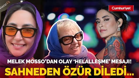 Melek Mosso kamuoyunu meşgul ettiği için herkesten özür diledi