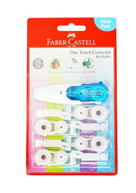 Faber Castell One Touch Corrector Refillable 1 4 S Lazada