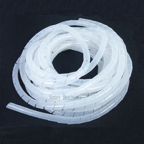 4mm 705ft 215m Spiral Cable Wire Wrap Tube Computer Manage Cord