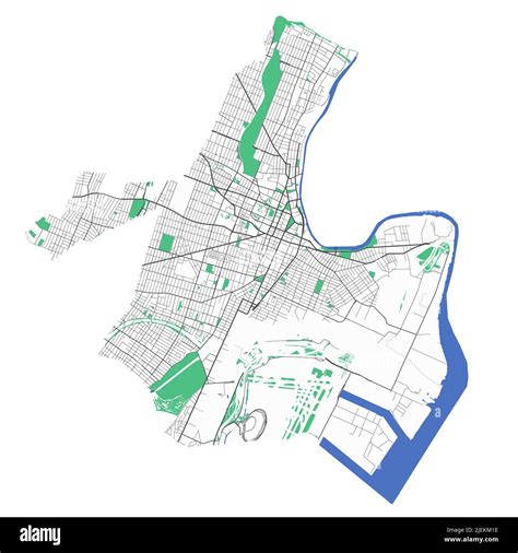 Newark Map Detailed Map Of Newark City Administrative Area Cityscape