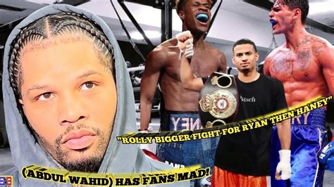 Gervonta Tank Davis Name Change To Abdul Wahid Rolly Romero Is