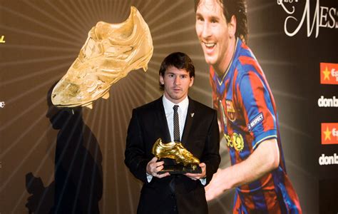 Lionel Messi Ganó Por Sexta Vez La Bota De Oro Y Estiró La Ventaja Con