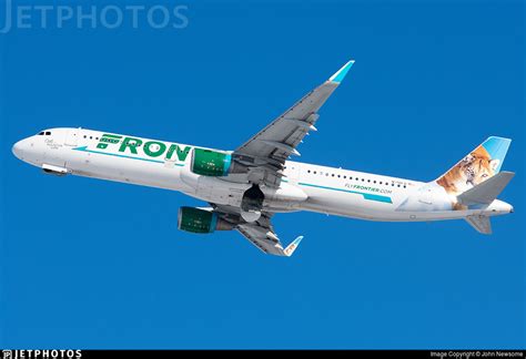 N718fr Airbus A321 211 Frontier Airlines John Newsome Jetphotos