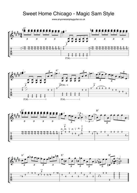 Sweet Home Chicago Blues Guitar Lesson Artofit