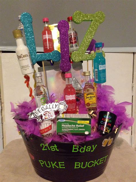 What To Put In A 21st Birthday Gift Basket Wilhemina Marble