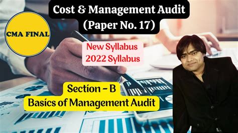 Basics Of Management Audit Cma Final Cost And Management Audit