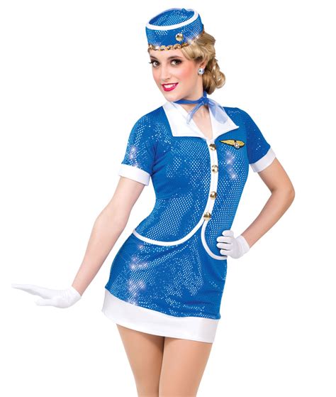 Women's Panam Airlines Flight Attendant Costume | ubicaciondepersonas ...