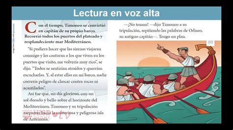 3 5 Reading El Misterioso Canto De Las Sirenas Week Of June 8 Rodolfo