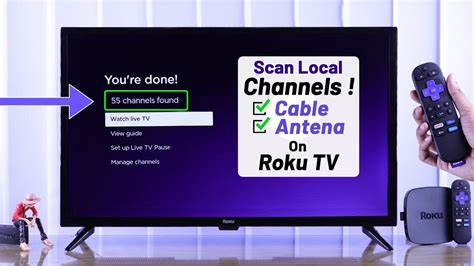 How To Run A Local Channel Scan On A Roku Tv Antenna Or Cable Youtube